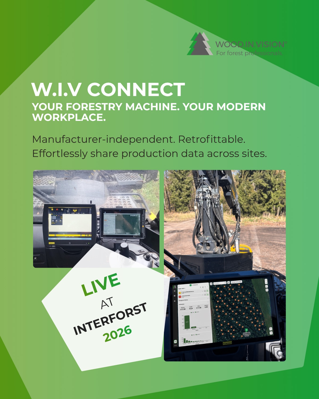W.I.V Connect: Future-Proof Your Forestry Machines with Retrofittable Technology
